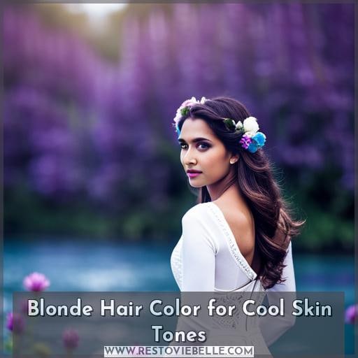 Blonde Hair Color for Cool Skin Tones