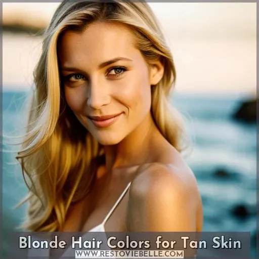 Blonde Hair Colors for Tan Skin