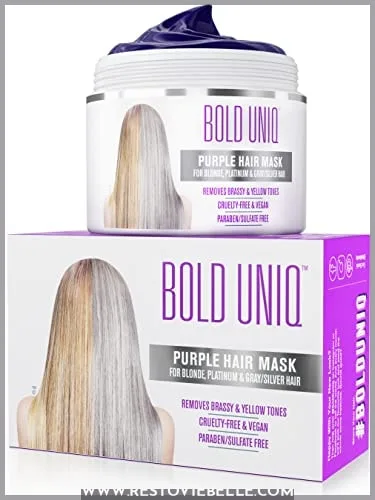 Bold Uniq Purple Hair Mask