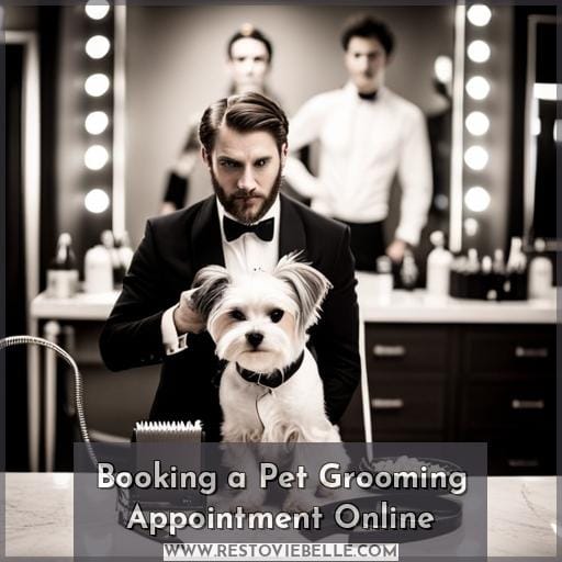 Booking a Pet Grooming Appointment Online