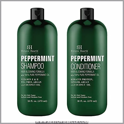 BOTANIC HEARTH Peppermint Oil Shampoo