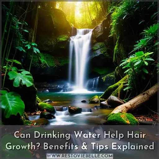 can drinking water help hair growth