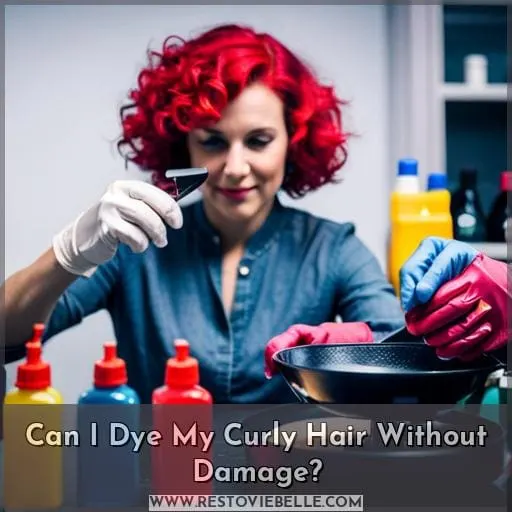 Can I Dye My Curly Hair Without Damage