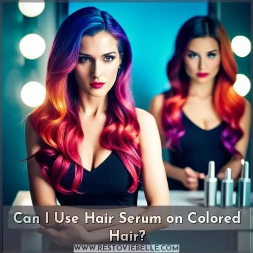 Can I Use Hair Serum on Colored Hair