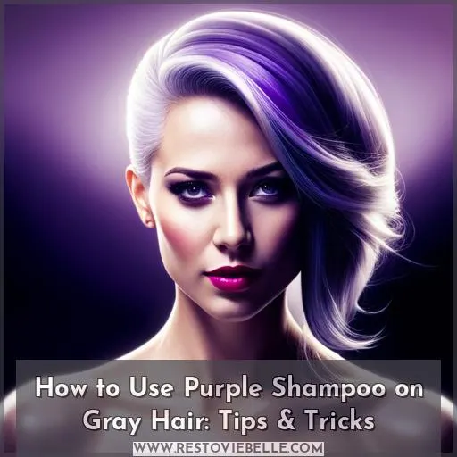 can you use purple shampoo for grey hair