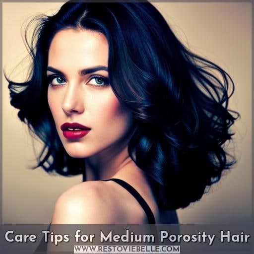 Care Tips for Medium Porosity Hair