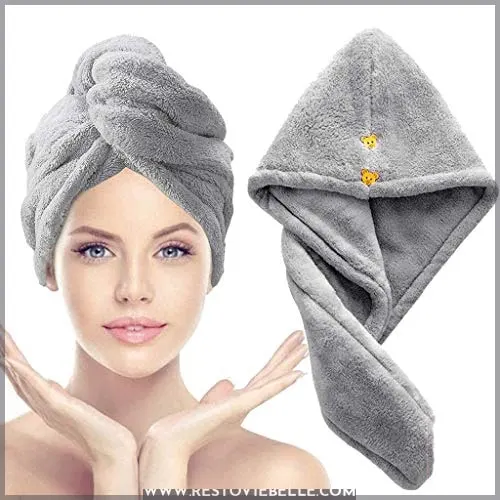 CenYouful Microfiber Hair Towel Wrap