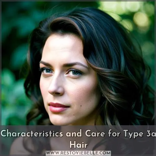 Characteristics and Care for Type 3a Hair