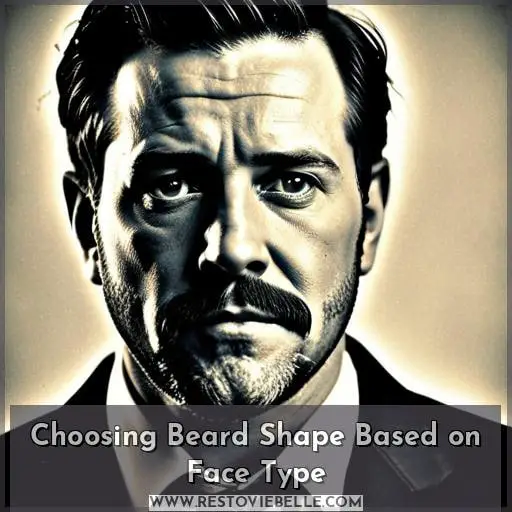 Choosing Beard Shape Based on Face Type