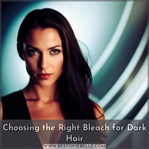 Choosing the Right Bleach for Dark Hair