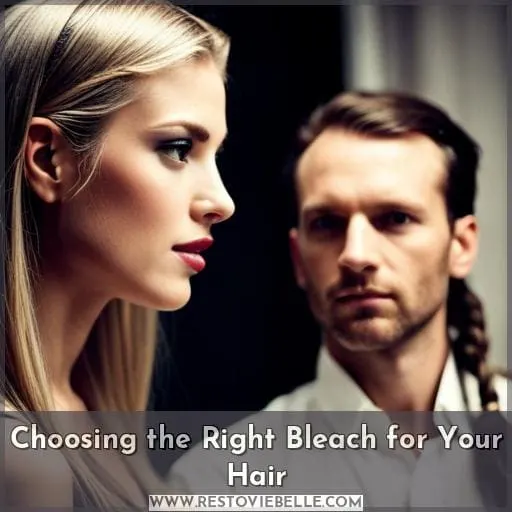 Choosing the Right Bleach for Your Hair