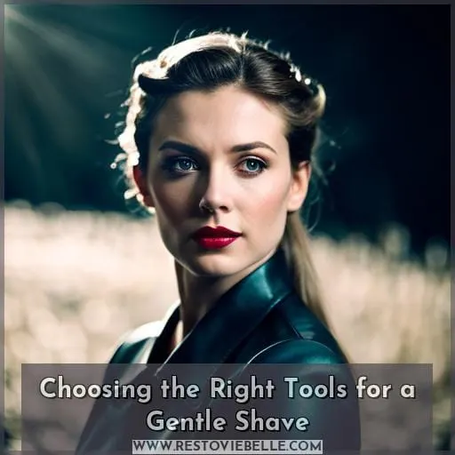 Choosing the Right Tools for a Gentle Shave