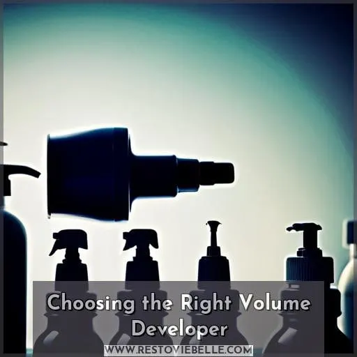 Choosing the Right Volume Developer