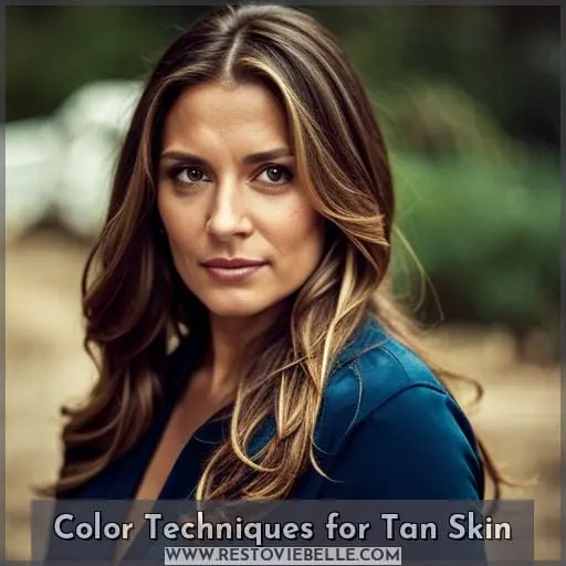 Color Techniques for Tan Skin