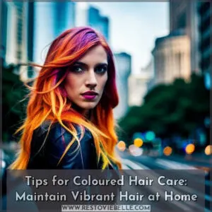 coloured hair care tips