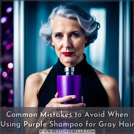 Common Mistakes to Avoid When Using Purple Shampoo for Gray Hair