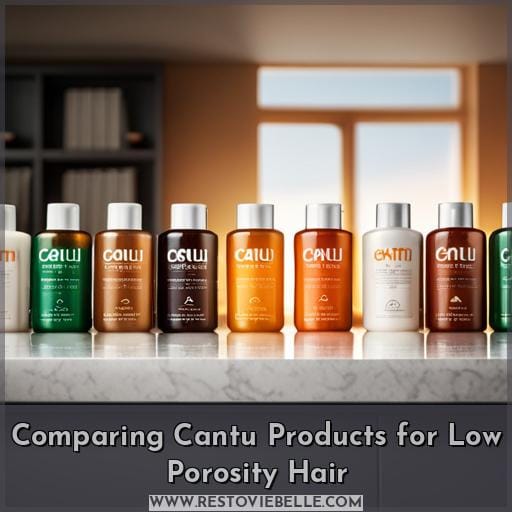 Comparing Cantu Products for Low Porosity Hair