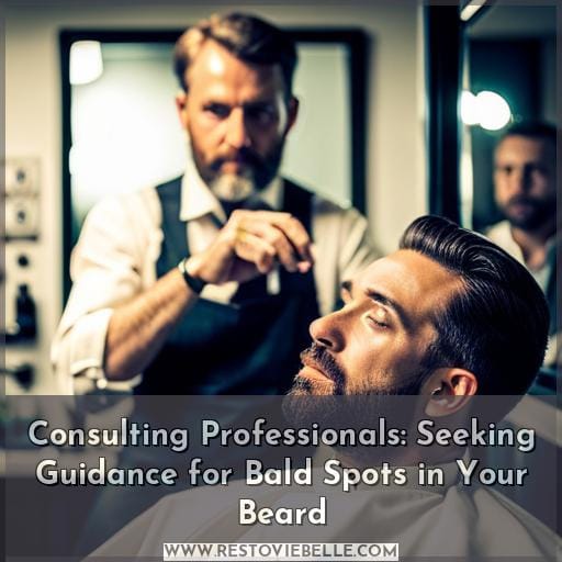 Consulting Professionals: Seeking Guidance for Bald Spots in Your Beard