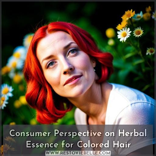Consumer Perspective on Herbal Essence for Colored Hair