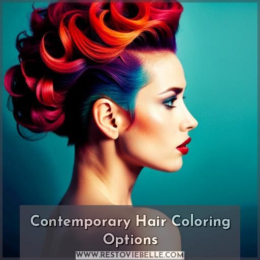 Contemporary Hair Coloring Options