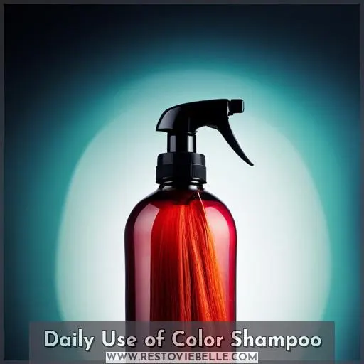 Daily Use of Color Shampoo