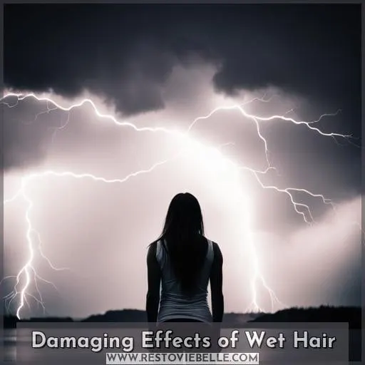 Damaging Effects of Wet Hair