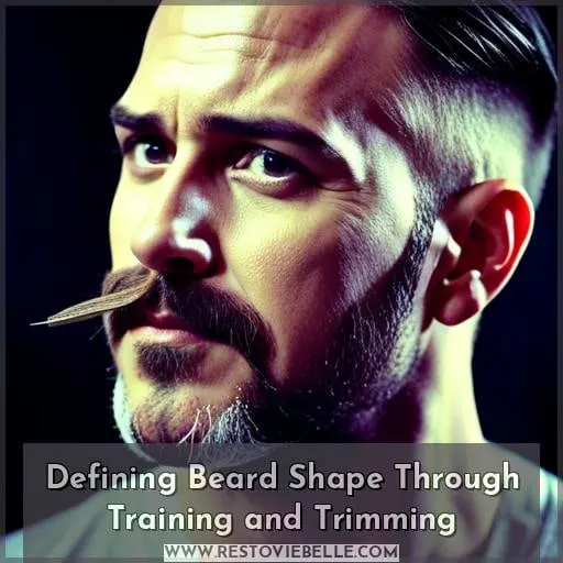 Defining Beard Shape Through Training and Trimming