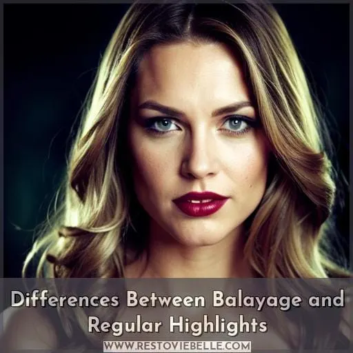 Differences Between Balayage and Regular Highlights