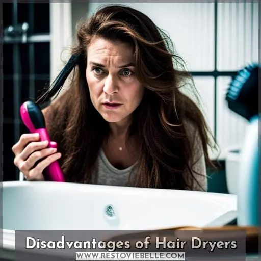 Disadvantages of Hair Dryers