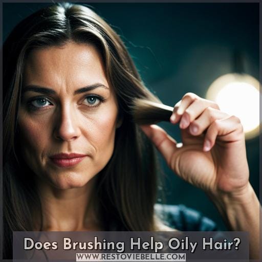 Does Brushing Help Oily Hair