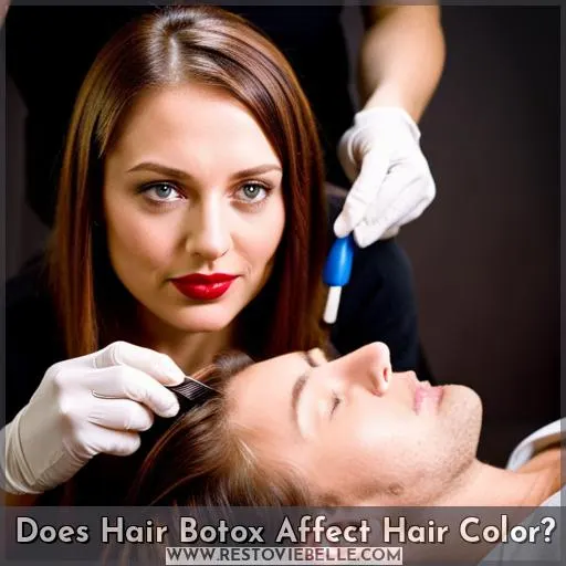 Does Hair Botox Affect Hair Color