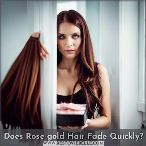 Does Rose-gold Hair Fade Quickly