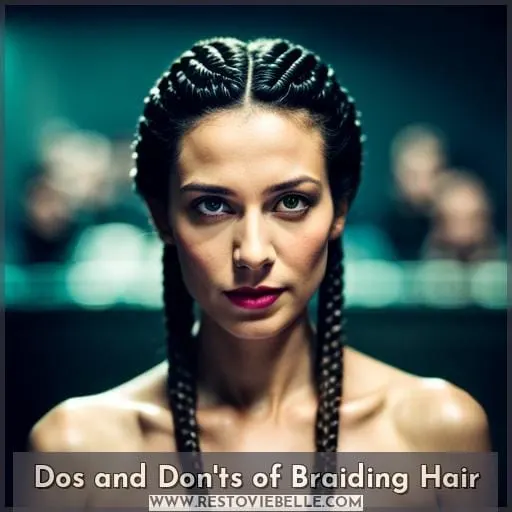 Dos and Don'ts of Braiding Hair