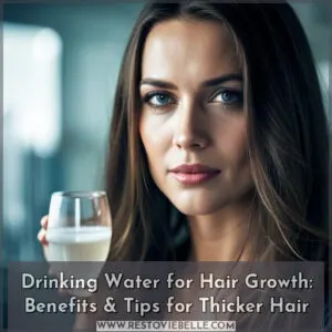 drinking water for hair