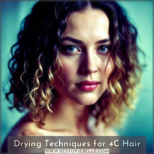 Drying Techniques for 4C Hair