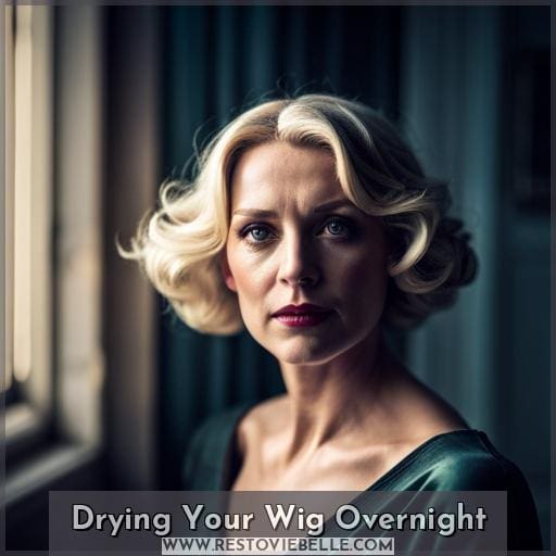 Drying Your Wig Overnight