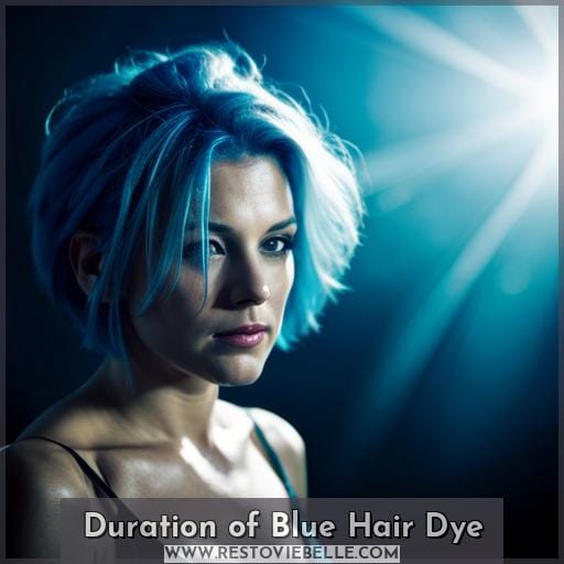 Duration of Blue Hair Dye