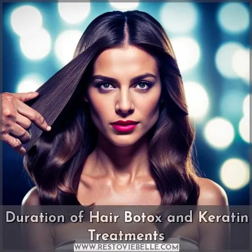 Duration of Hair Botox and Keratin Treatments