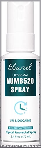 Ebanel 5% Lidocaine Spray Pain