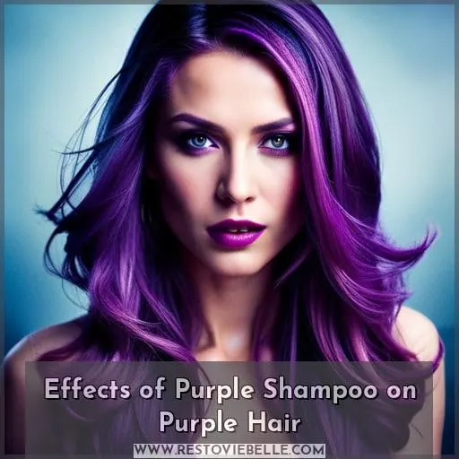 Effects of Purple Shampoo on Purple Hair