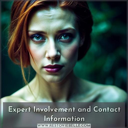 Expert Involvement and Contact Information