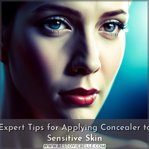 Expert Tips for Applying Concealer to Sensitive Skin