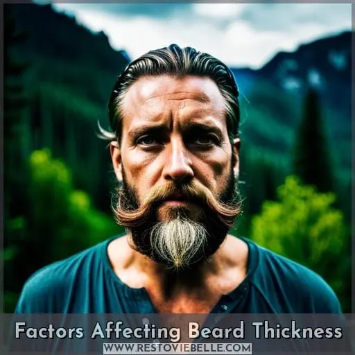 Factors Affecting Beard Thickness