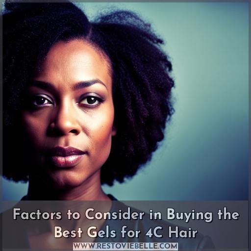 Factors to Consider in Buying the Best Gels for 4C Hair