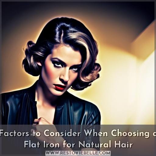 Factors to Consider When Choosing a Flat Iron for Natural Hair