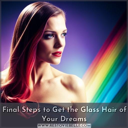 Final Steps to Get the Glass Hair of Your Dreams