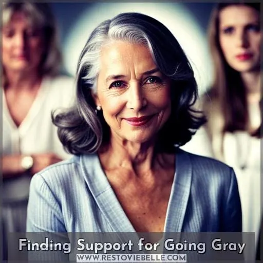 Finding Support for Going Gray