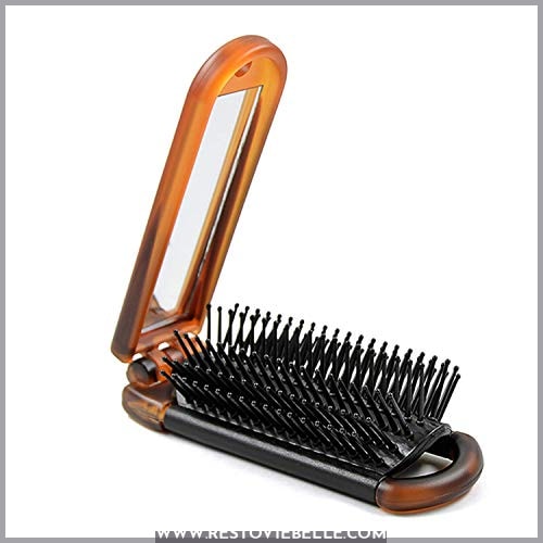 Folding Hair Brush, Travel Pocket