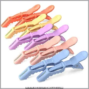 FRAMAR Pastel Alligator Hair Clips
