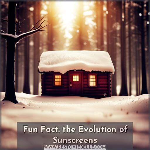 Fun Fact: the Evolution of Sunscreens
